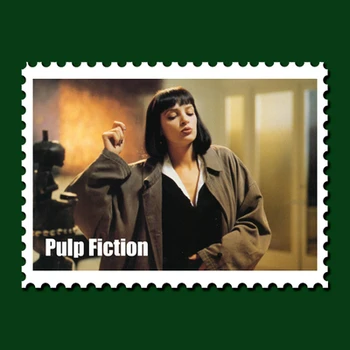 

Pulp Fiction Movie Postcard 1pcs Delicate Classical Retro Landscape Postcard Gift With Extra-thick Texture Greeting Card
