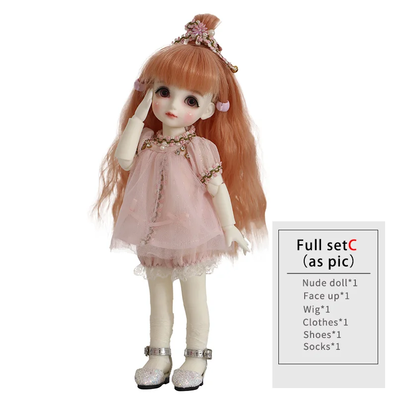 Fullset in NS as pic Be With You Raspberry BJD SD кукла 1/6 Смола модель тела дети высокого качества Модный магазин слаще девушка BWY - Цвет: Fullset in NS as pic