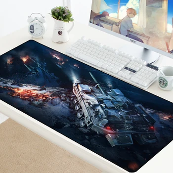 

Computer PC Mousepad Durable Keyboard Gaming Mouse Pad XL Large Office Desk Mats Locking Edge Padmouse for CS GO Mice Mat