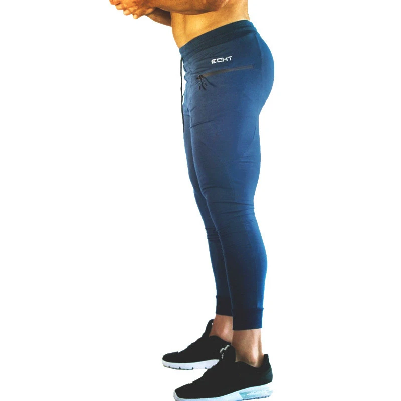 Ceny Wysokiej jakości marka jakości spodnie Fitness dorywczo elastyczne spodnie odzież sportowa do kulturystyki Casual granatowy wojskowe spodnie dresowe spodnie joggery