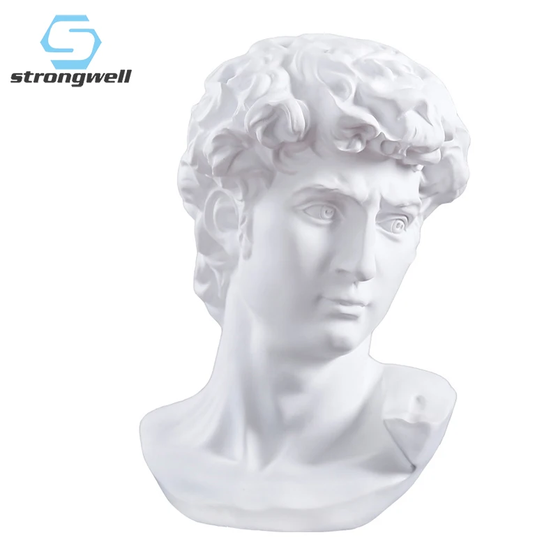 

European Greek Character Bust Sketch Resin Ornaments Simulation Venus Character Sculpture Desktop Crafts Home Shop Decor Gifts