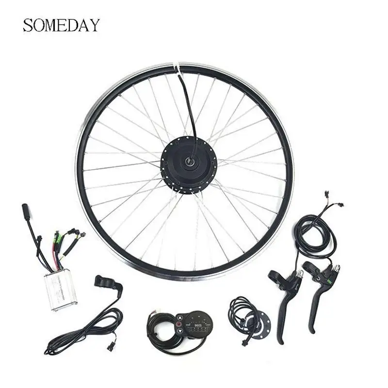 Best Price SOMEDAY Electric Bicycle 24V 250W Conversion Kit front hub Motor 16-28/29 inch 700c wheel with LED900S Display E-bike Kit Best Price SOMEDAY Electric Bicycle 24V 250W Conversion Kit front hub Motor 16-28/29 inch 700c wheel with LED900S Display E-bike Kit
