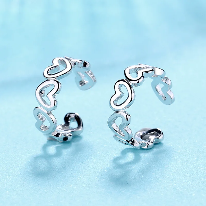 Non Pierced Ear Cuffs Clip On Earrings 