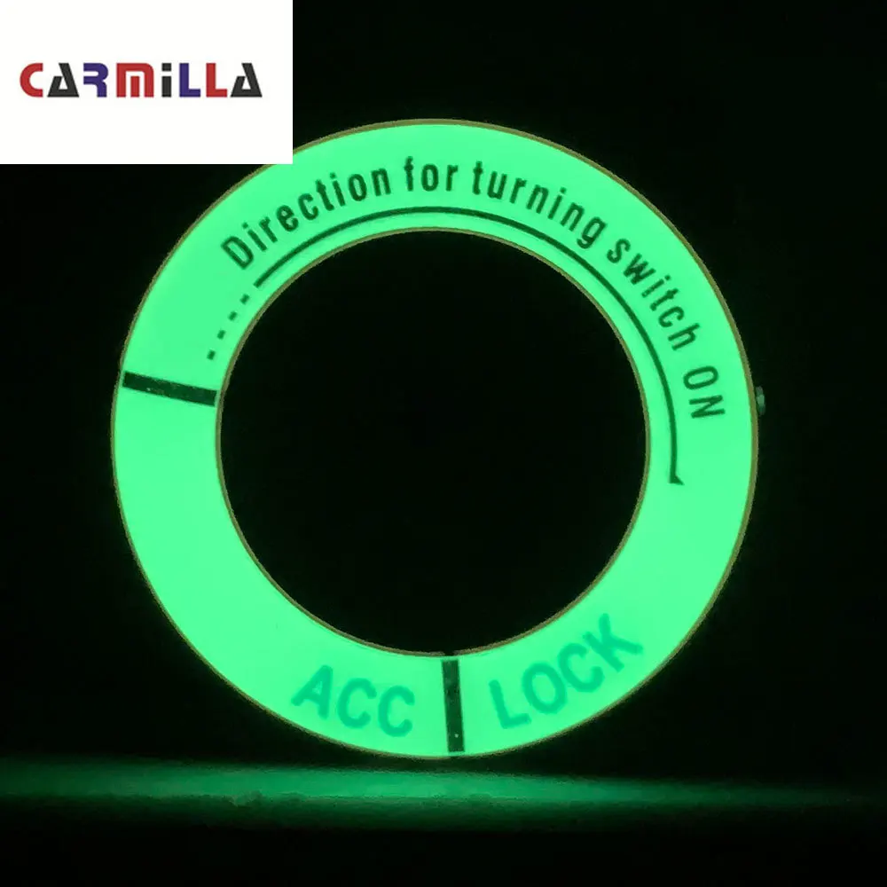 iTimo Luminous Alloy Car Ignition Switch Cover for Honda FIT//City//CIVIC//Ciimo//Accord CRV//ODYSSEY