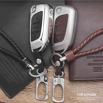 

3 Buttons Soft Car Key Cover Case Shell Skin Protector Fob For Citroen C2 C3 C4 C5 C4L DS3 DS4 DS5 DS6 CAR key Pouch Housekeeper
