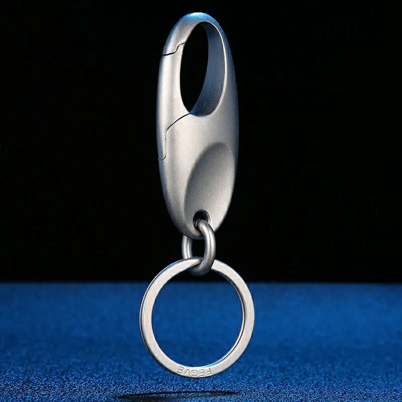 2021 New ideas 304 Stainless Steel Men Keychain Car Key Chain Soft Touch Key Ring Holder Bag Charm Pendant Best Gift Accessories