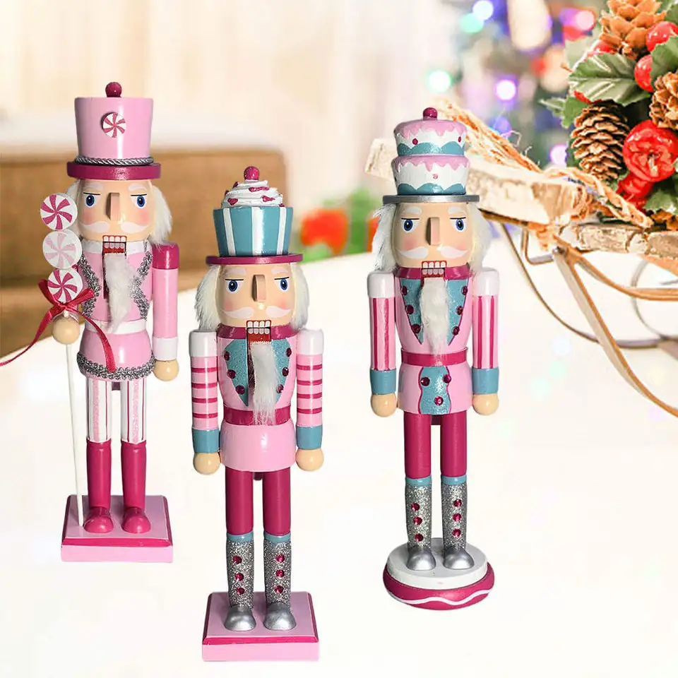 Casse Noisette Noel Figurine De Casse-noisette Traditionnelle De Noël, Soldat Casse Aimant Noel