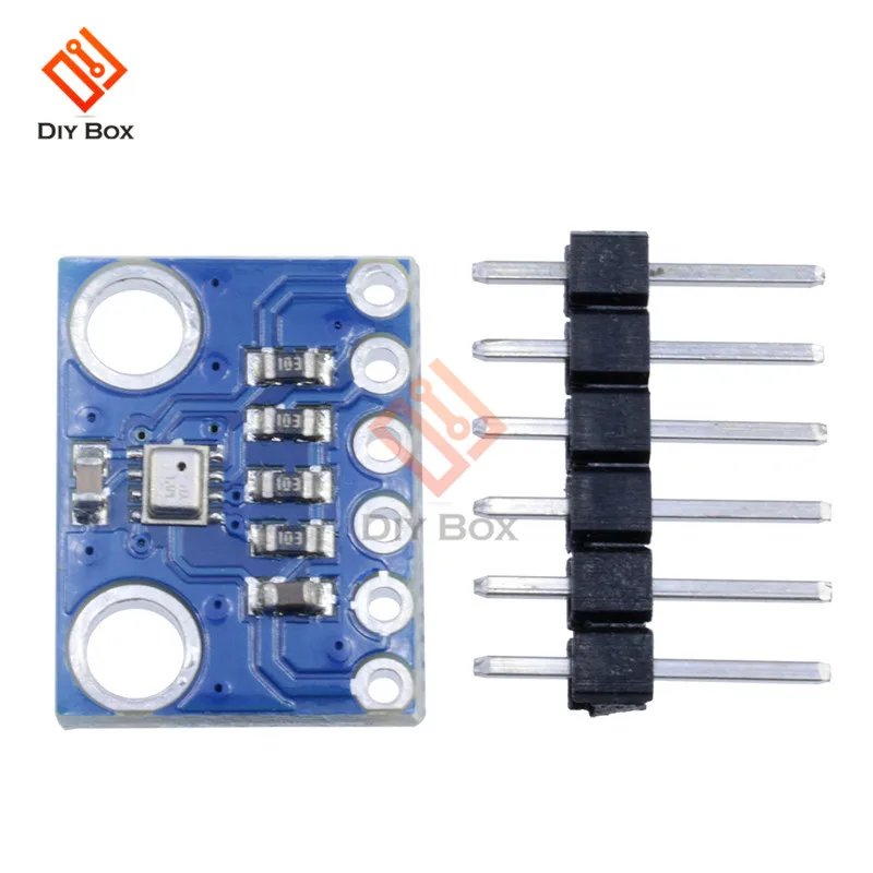 BMP280 цифровой Барометрический датчик давления, сменная плата IIC IEC SPI BME280 3,3 В синий