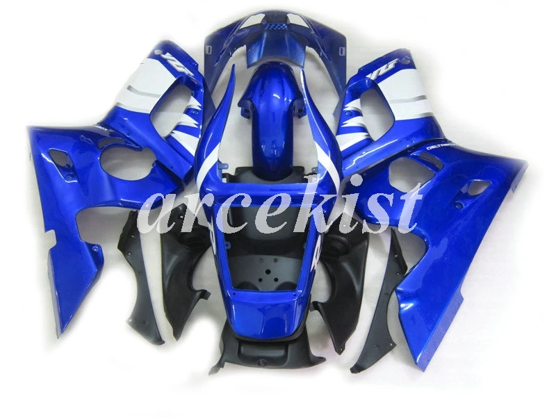Новые ABS Обтекатели наборы подходят для Yamaha YZF R6 1998 1999 2000 2001 2002 Обтекатель Набор R6 98 99 00 01 02 глянцевый синий белый