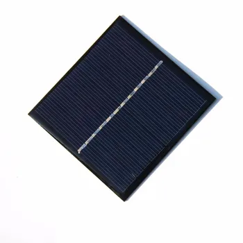 

1W 6V Solar Cell Polycrystalline Solar Panel Solar Module DIY Solar Charger Education Kits 82*85*3MM 5pcs Free Shipping