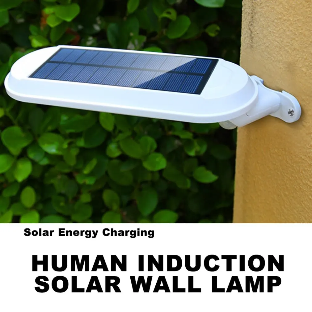 Solar Light Home Garden Decoration Street Light Outdoor Courtyard Wall Human Body Sensing Wall Light