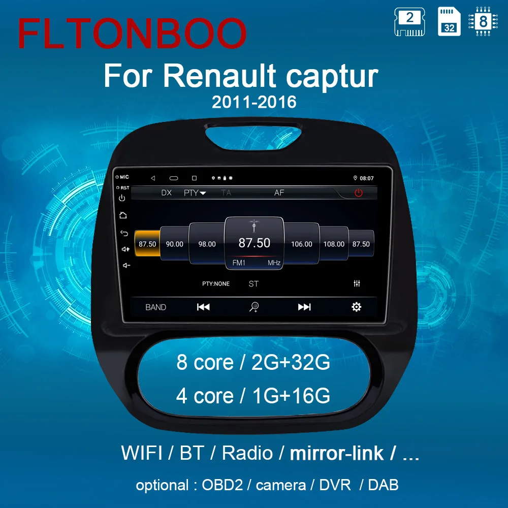 9 'ɺndroid 10 автомобильный радиоприемник мультимедийная GPS-навигация для renault