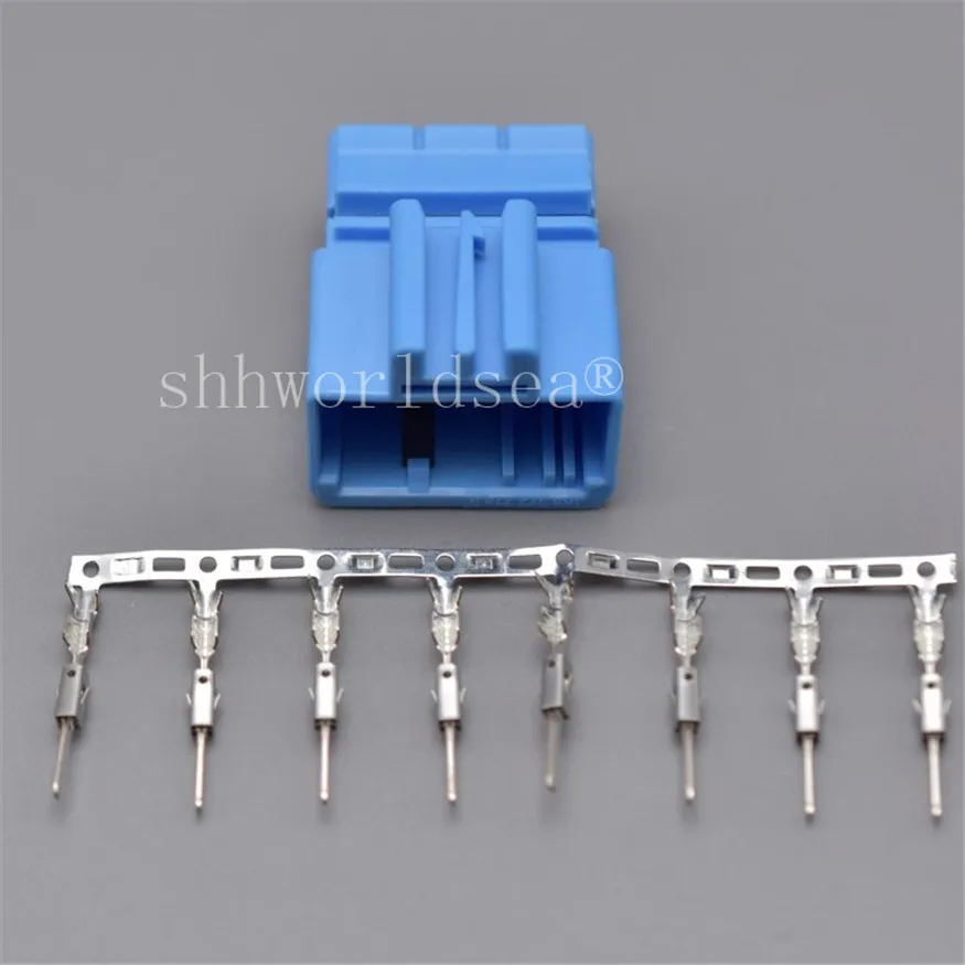 Shhworldsea 1Sets For Volkswagen Audi Original 1K8 972 928B 8PIN 자동차 테일 라이트 플러그 커넥터 남성 여성 소켓 1K8972928B