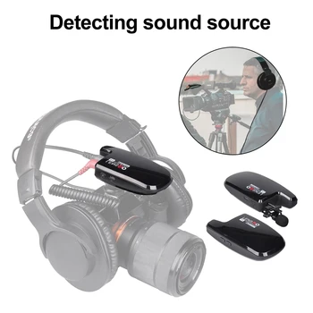 

Lensgo LWM-308C UHF 30-Channel Wireless Lavalier Lapel Microphone System 1 Transmitter$&1 Receiver with LED Display Screen
