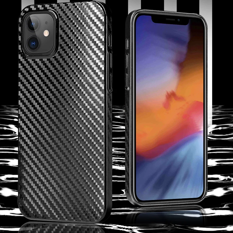 best case for iphone 12 pro Carbon Fiber Case For iPhone 13 12 Pro Max mini Ultrathin PP 0.4mm matte Frosted Super Thin Ultra Thin Plastic Protective Cover iphone 12 pro waterproof case