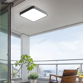 

Balcony led ceiling modern minimalist aisle corridor Nordic home porch lamp hallway cloakroom lamp CD50 W07