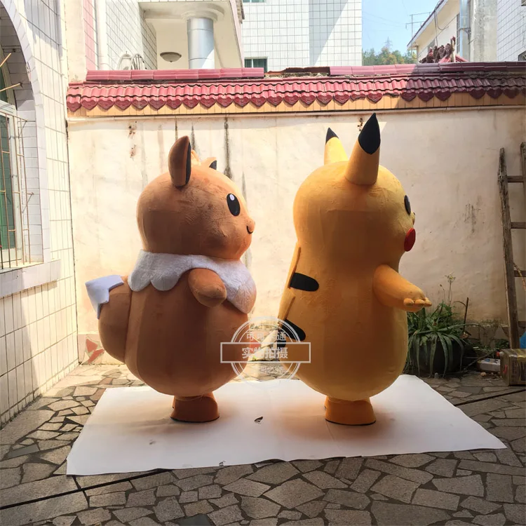 Маскарадный костюм Покемон Eevee для вечеринки на день рождения, костюм персонажа из мультфильма для взрослых, нарядное платье, костюм на Хэллоуин