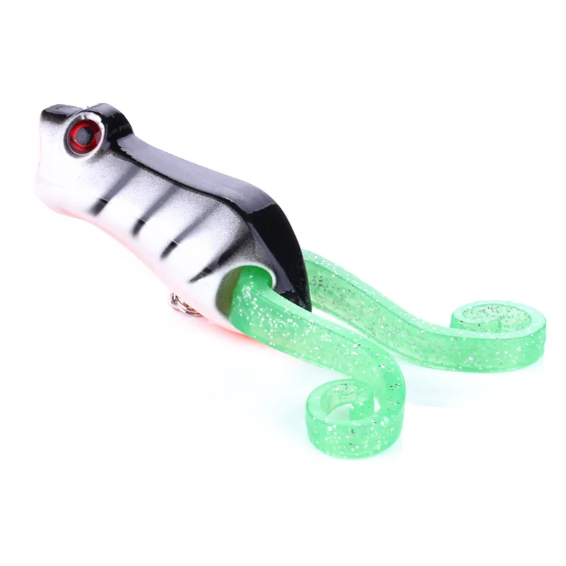 

Artificial Popper Plastic Hard Bait Lifelike With Hook3D Eye 5Colors 10g/5.5cm Bionic Bait Wobbler Sea Fishing Lure Outdoor