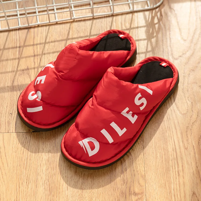 

Women's slippers home Warm Winter slippers PVC Non slip Bath slippers Massage Comfortable Unisex House slippers