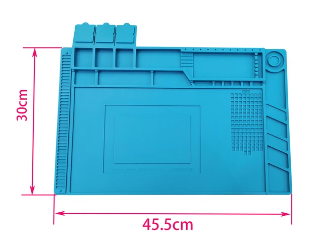 Yx160 45x30cm Heat Insulation Silicone Pad Desk Mat Maintenance