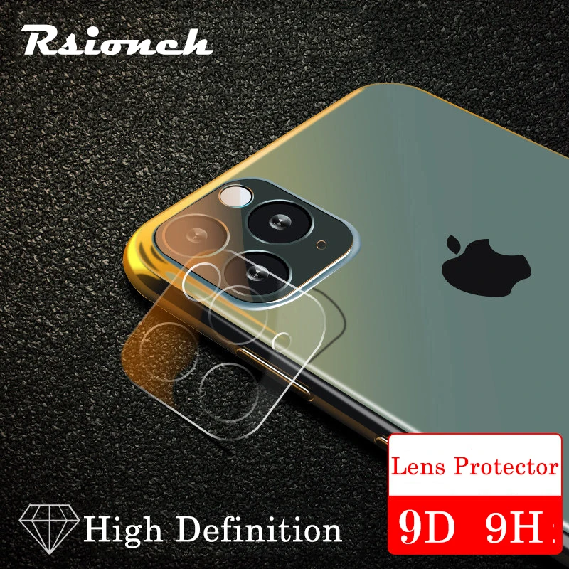Rsionch HD Ультра тонкое стекло для нового iPhone 11 Pro 11Pro Max задняя камера объектив Защита