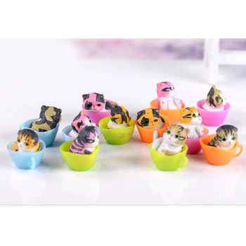 

Fairy Garden Micro Landscape Bonsai Ornament Resin Miniature House Home Garden Decor Plant Pots Craft Display Cafe Table Decor