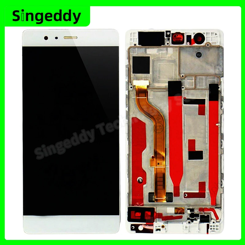 

LCD Display Touch Screen For Huawei P9 Plus Digitizer Assembly With Frame P9Plus EVA-L09 VIE-L09 AL10 Replacement Parts 5.5 Inch