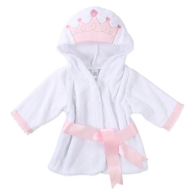 Bath Towel Blanket Bathrobe Night Gown Hooded Wrap Cute Soft for Children Baby BM88