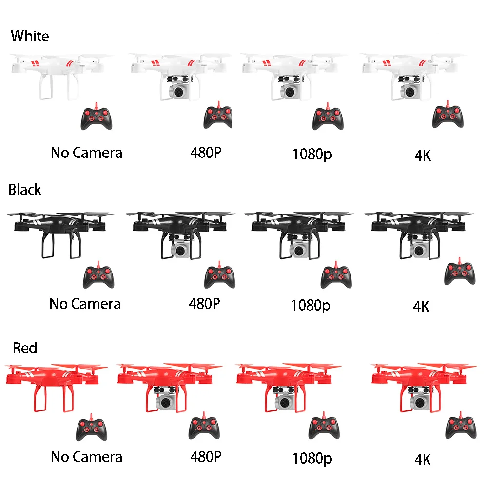 Четыре оси 360 градусов прокатки портативный Дрон RC игрушки с камерой Квадрокоптер открытый 3D сальто Wi-Fi Трансмиссия Gravity Sense ABS
