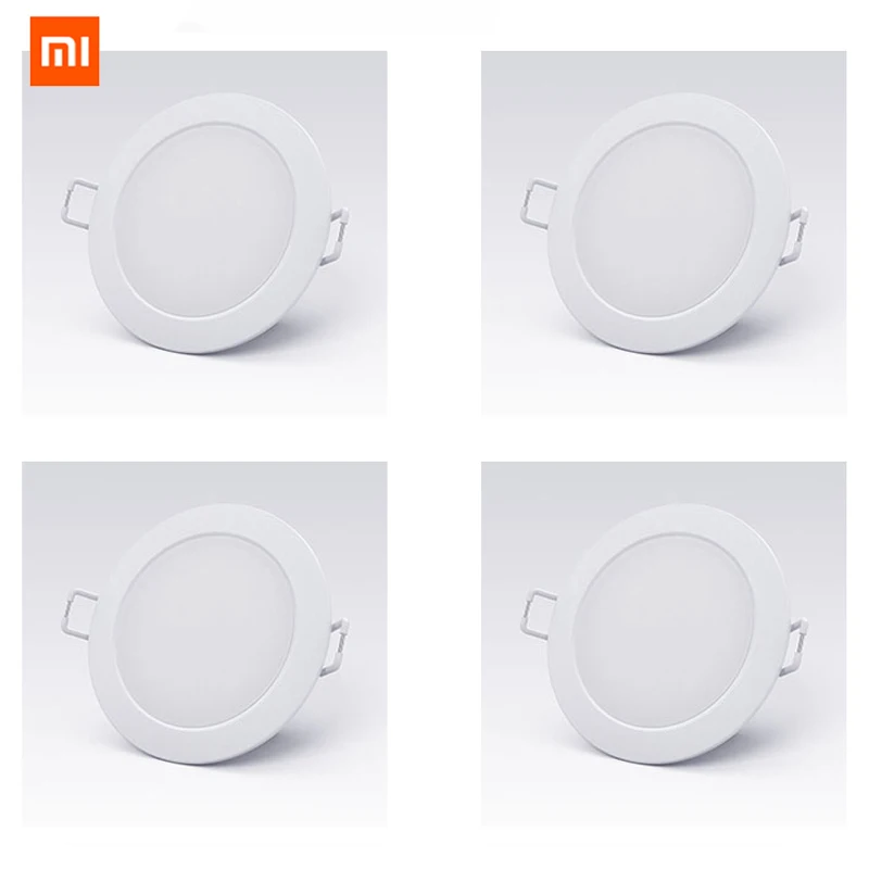 Умный светильник Xiaomi Mijia светодиодная лампа с дистанционным управлением белым и