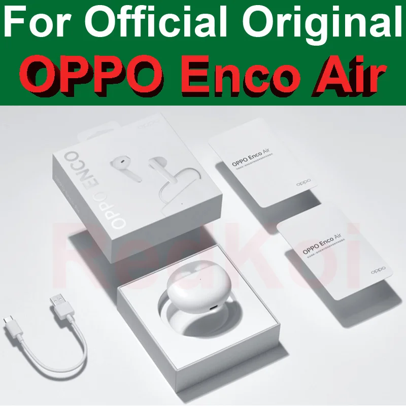TWS-наушники OPPO ENCO Air беспроводные Bluetooth 5 2 с шумоподавлением микрофона для Find X3 Pro