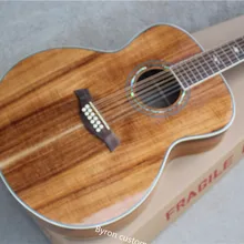 jumbo body 12 струн K55 koa Акустическая гитара 12 струн K55e акустическая электрическая Народная гитара