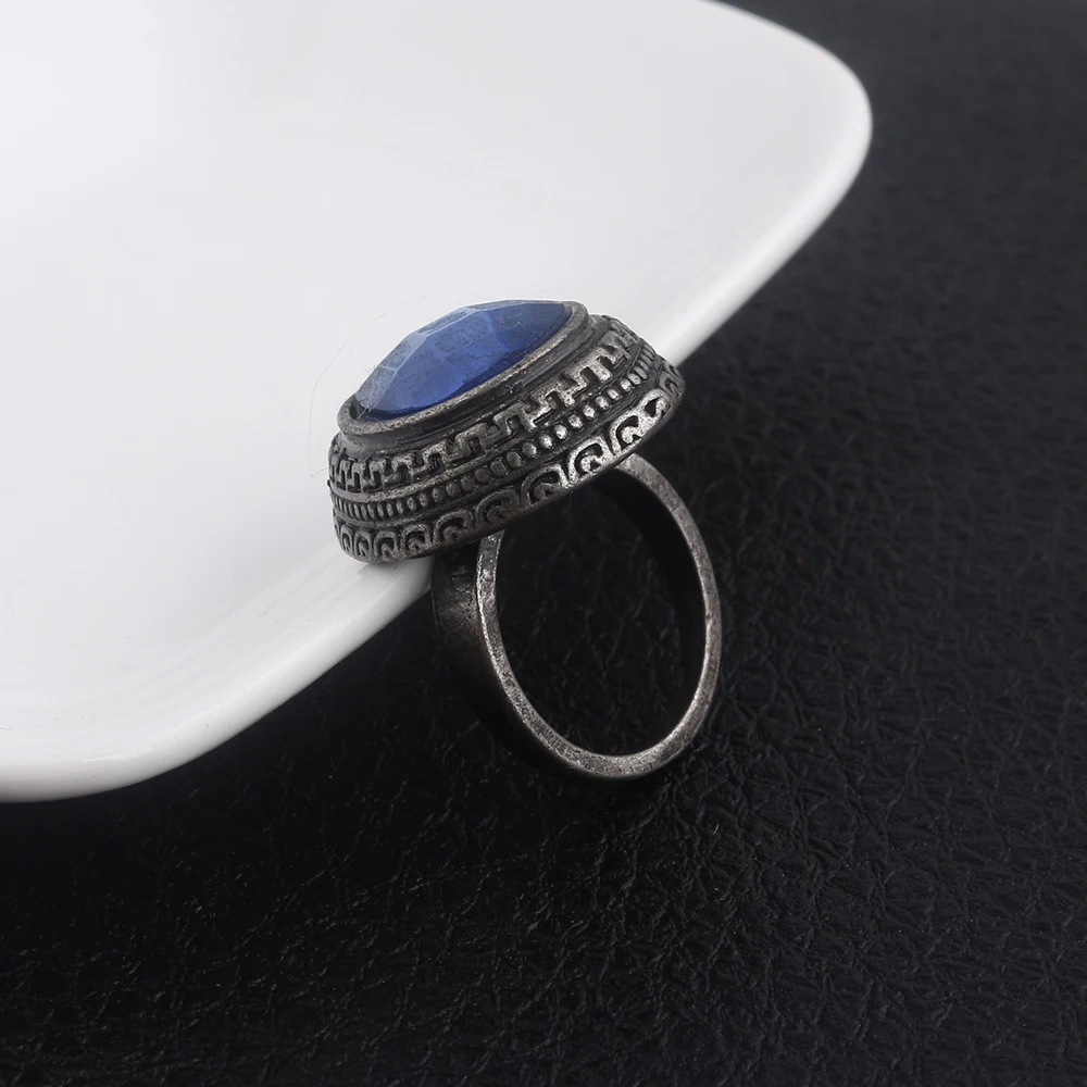 Game Dark Souls Series Men Rings Havel's Demon's Scar Chloranthy Badge Metal Ring Male Fans Cosplay Jewelry Accessories Finger Ring