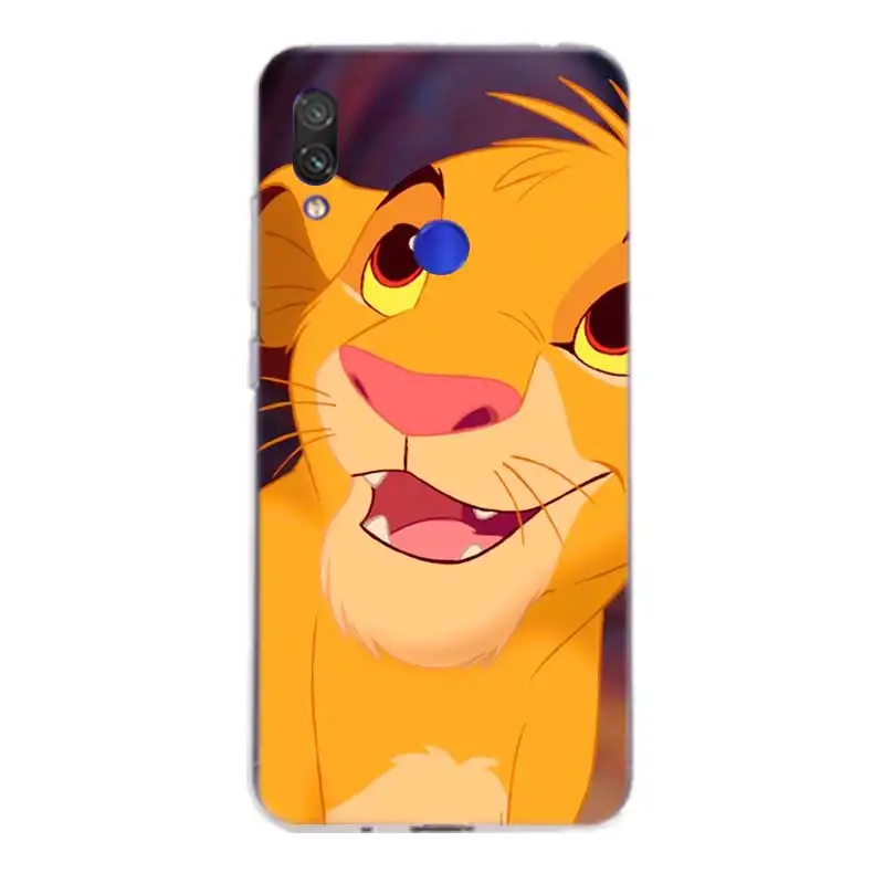 Мягкий ТПУ чехол Simba Король Лев для Xiaomi Xiomi CC9 Pro CC9E Note 10 A3 9 8 lite 9 8 SE Pocophone F1 A1 A2 5X6X9 T