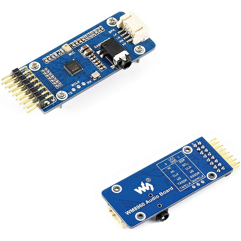 Waveshare WM8960 Stereo CODEC o Module o HAT Module Sound Card HAT Play Record