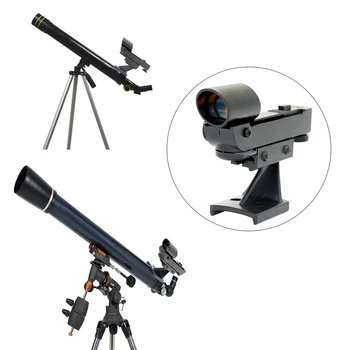 

Professional Adjustable Height Astronomy Practical Telescope Use Viewing Sighting Precise Aiming Red Dot Finderscope Lightweight