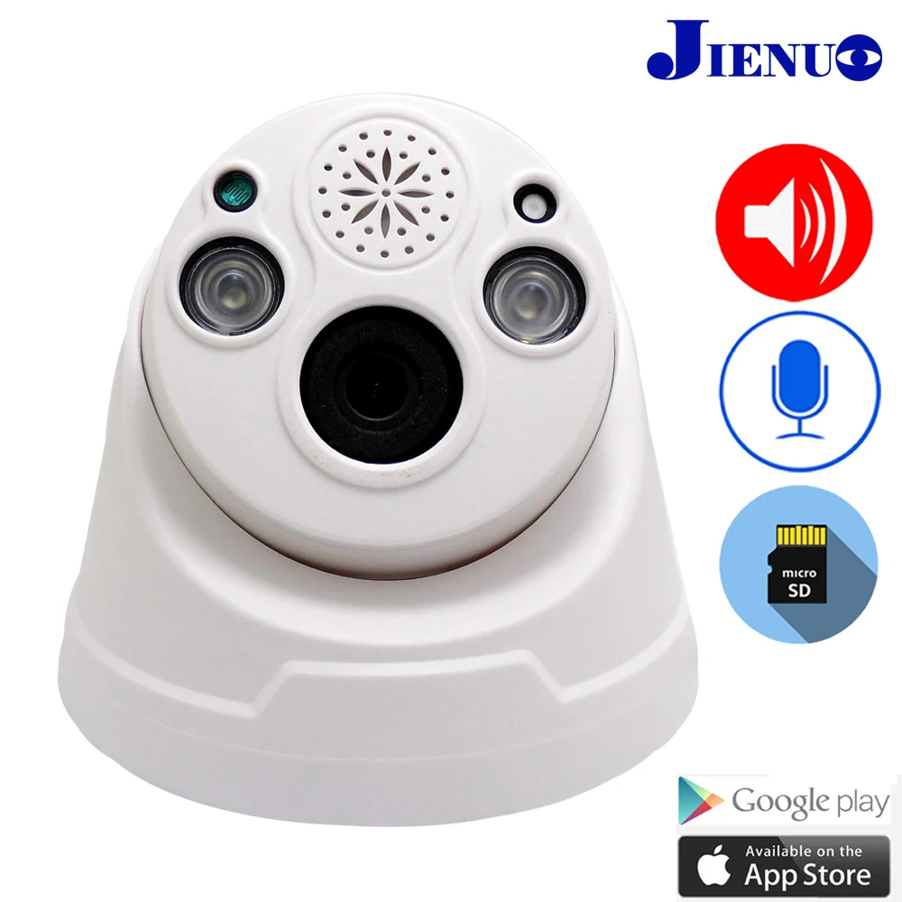 

JIENUO Wifi Ip Camera 720P 960P 1080P Cctv Security Surveillance Wireless Cam TF Card Record Infrared Two way Audio Home Camera