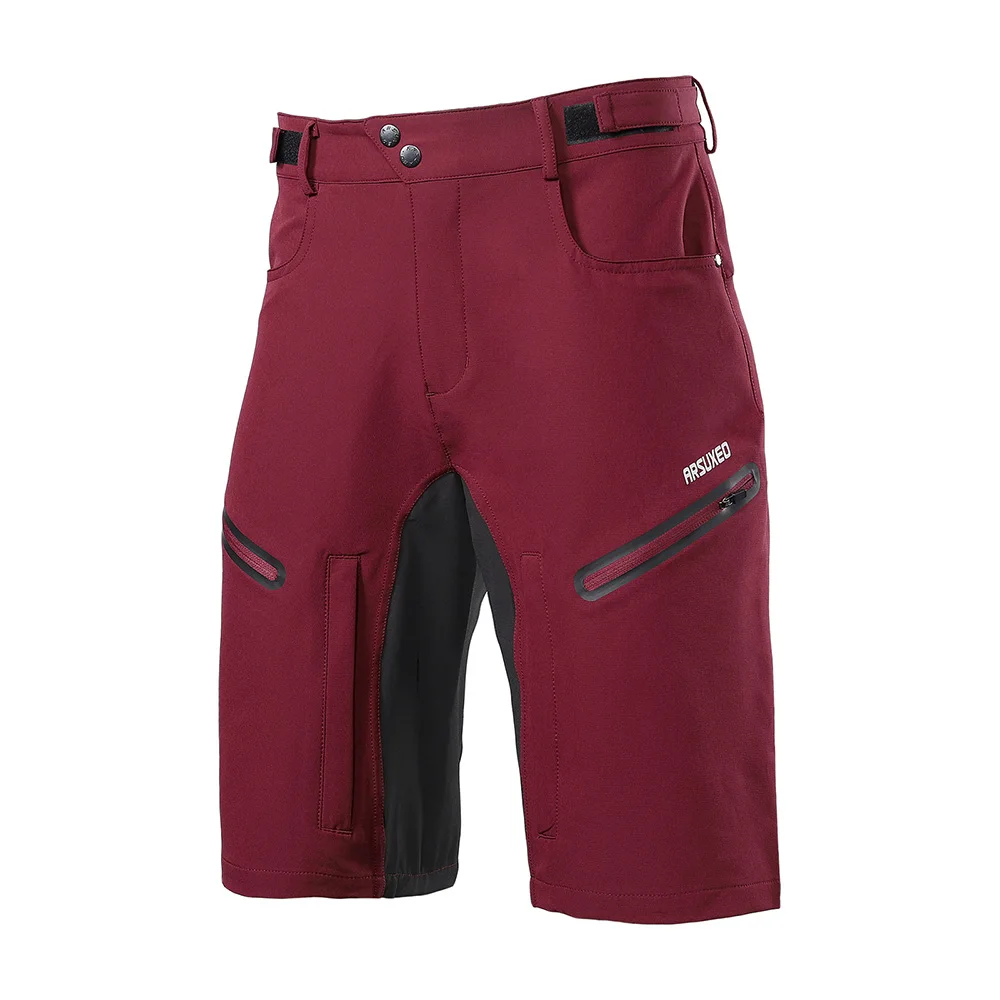 BERGRISAR Pantaloncini Da Ciclismo Uomo Baggy – Impermeabili, Con 5 Tasche E Inserti Traspiranti