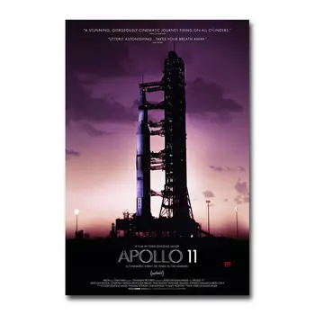 

W208 Apollo 11 Hot Movie Silk Fabric Wall Poster Art Decor Sticker Bright