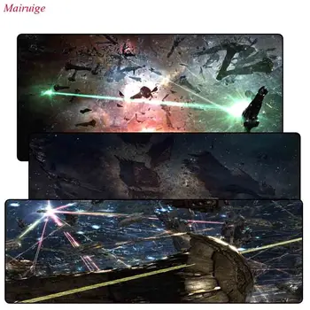 

Vintage Cool EVE Online Game Lockedge mousepad Size for 30x70cm 40x90cm Rubber Large Mousemats For CSGO LOL DOTA Gamer