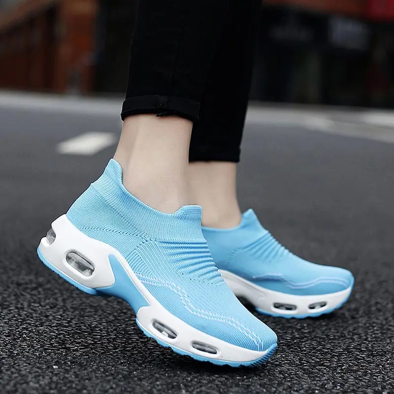 Sneakers Women Sport Sports Shoes Running 34-41 Designer High Quality Number 42 Basket Muj Girl Stripe | Спорт и развлечения