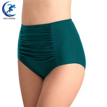 Летние женские плавки, бикини, одежда для плавания, раздельные шорты, складка, пляжная юбка, леггинсы, женский тонкий купальник большого размера, 2XL