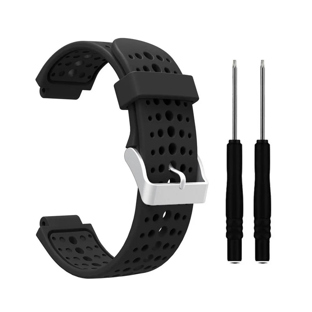 

For Garmin Forerunner 235 WatchBand Silicone Strap Bracelet For Garmin Forerunner 220/230/620/630/735XT/235Lite Watch Accessory