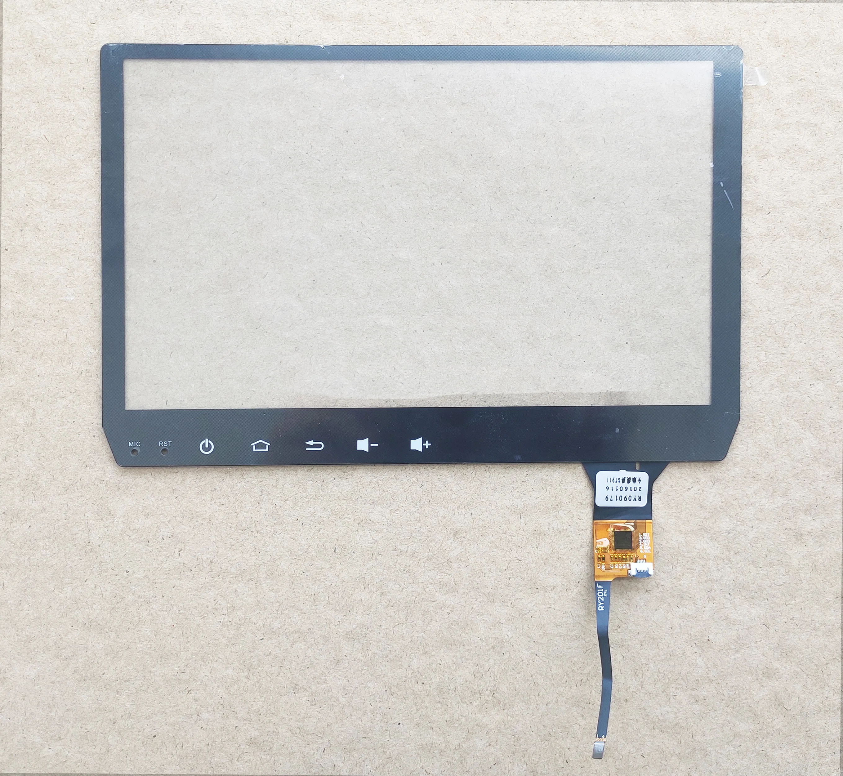 Polegada Digitador da Tela de Toque Sensor para Hyundai Kia Gt911 k2 215*139 Milímetros 928 9271 6pin 12pin Zcc3390 Ry090179 Jts018 Ix25 Ix35 - Imagem 3