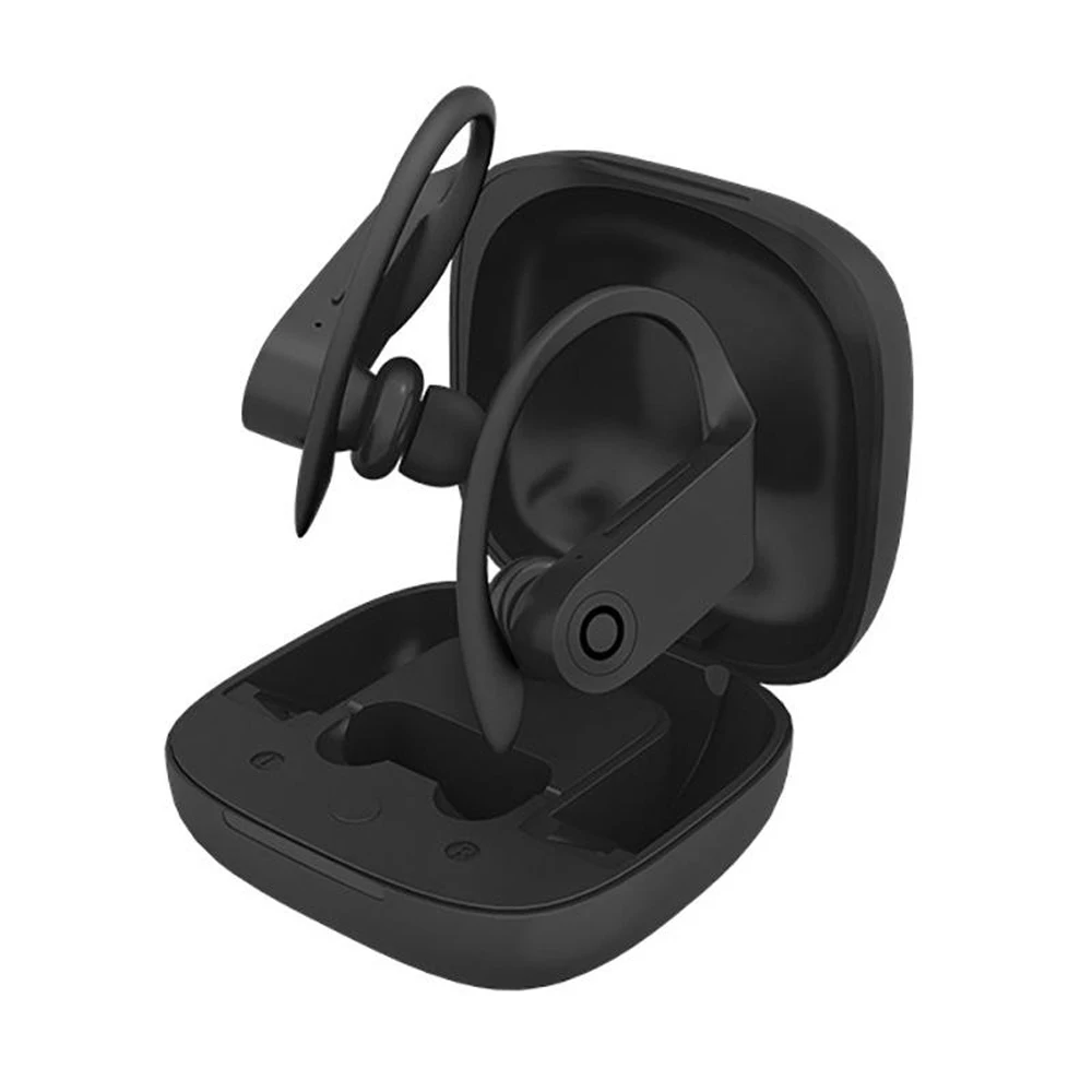 B10 Bluetooth гарнитура 5,0 спортивные наушники с Ушными крючками Bluetooth с беспроводным зарядным микрофоном настоящие беспроводные наушники для телефонов