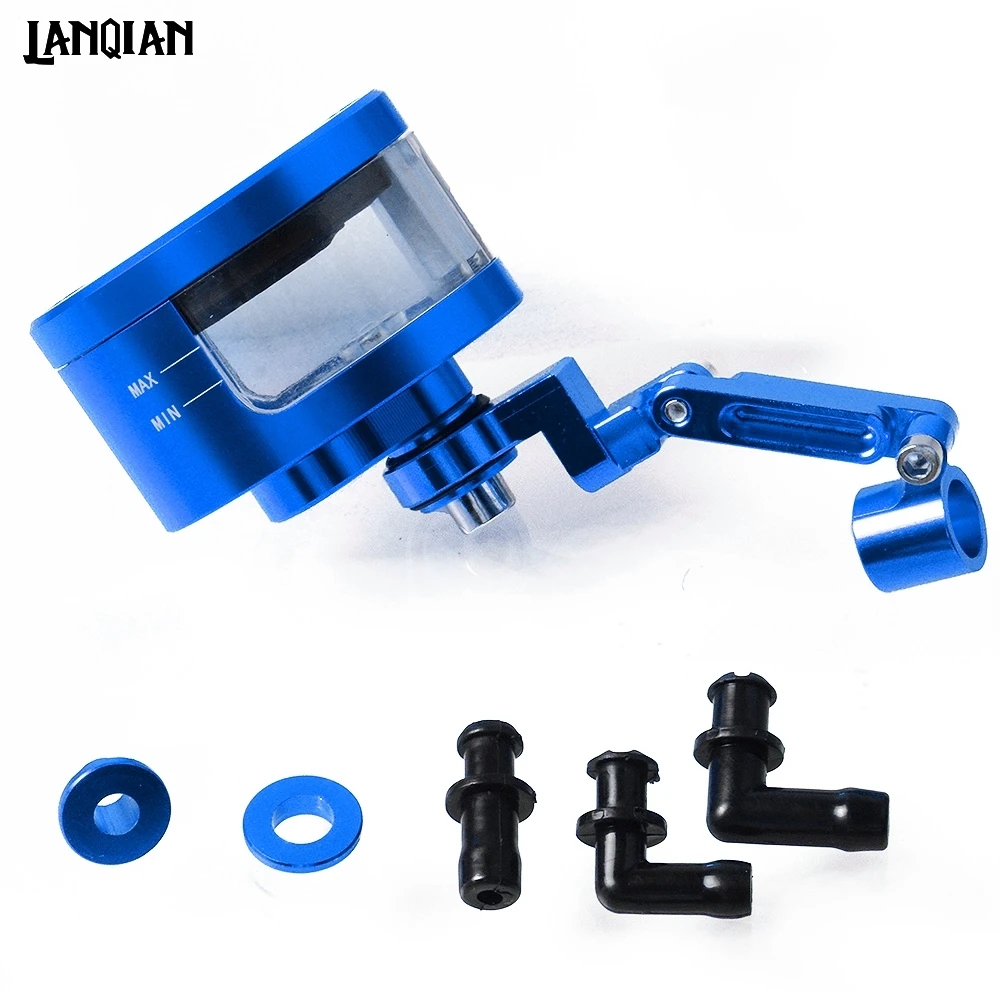 Blue With Bracket Для Ducati мотоцикла Тормозная жидкость резервуар сцепления бак масло Жидкости чашки MTS1000SDS/DS MTS1100/S PAUL SMART LE S2R 1000 Спорт 1000 - Цвет: Blue With Bracket