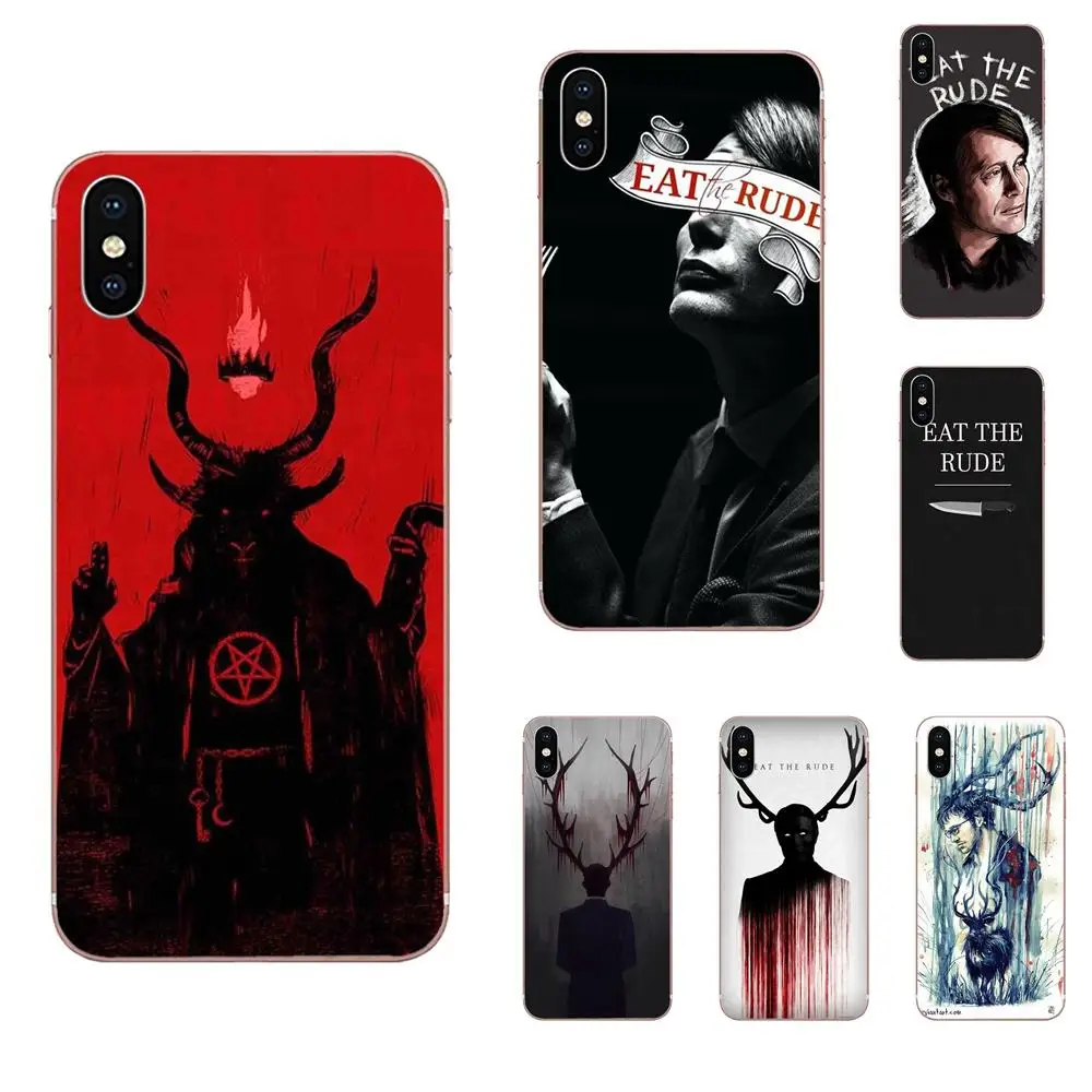 Чехлы из ТПУ для Xiaomi Redmi Mi 4 7A 9T K20 CC9 CC9e Note 7 9 Y3 SE Pro Prime Go Play Hannibal Eat The Rude Novelty Fundas |