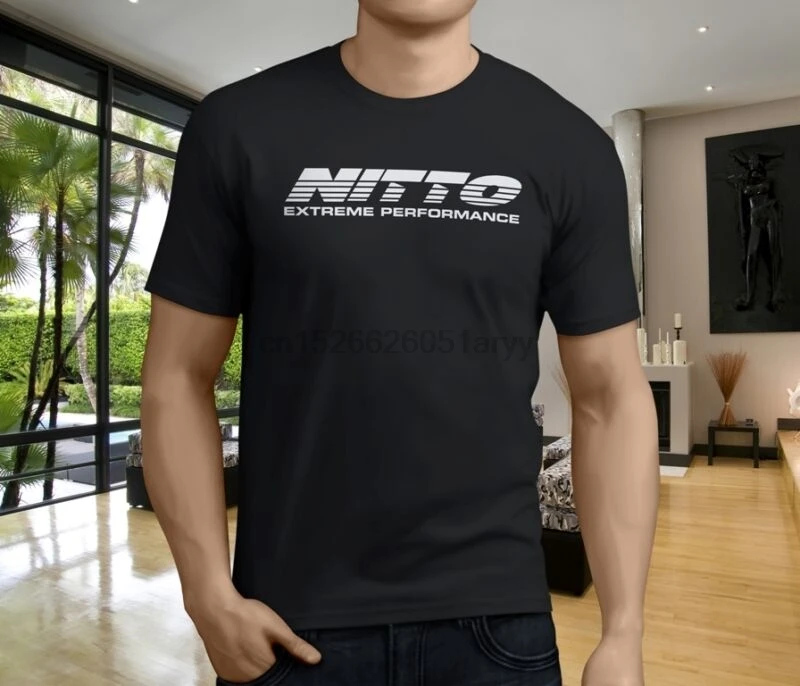 Hot New Nitto Tire Tires Mens Black T-Shirt Size S-3XL(1) | Мужская одежда