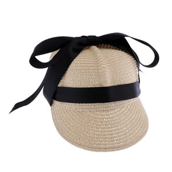 

Kids Straw Hat UV Protection Cap for Girls and Boys Summer Holiday Beach Travel