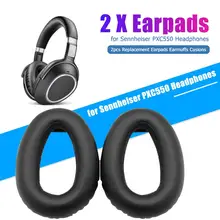 2Pcs สำหรับ Sennheiser PXC 550 Ear Pads หูฟังสำหรับหูฟัง Sennheiser PXC550หูแผ่นหูฟังแผ่นรองหูฟัง Earmuff ฝาครอบ